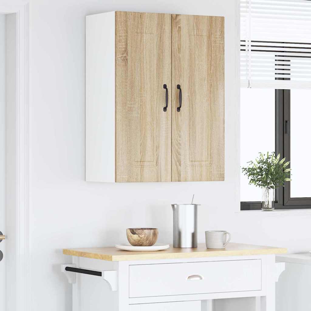 Dulap suspendat de bucatarie Stejar Sonoma 60 x 31 x 80 cm — imaginea 5