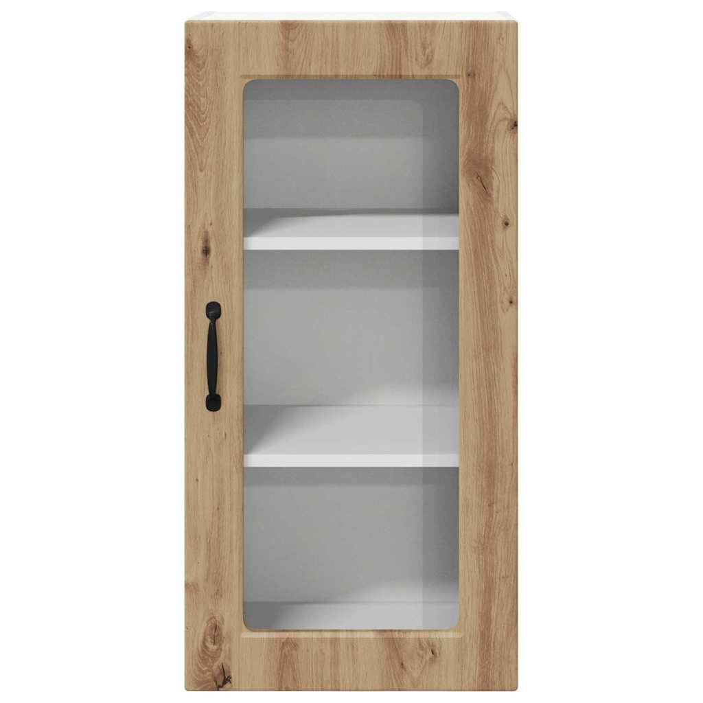Dulap suspendat de bucatarie Stejar Artizanal 40 x 31 x 80 cm — imaginea 7