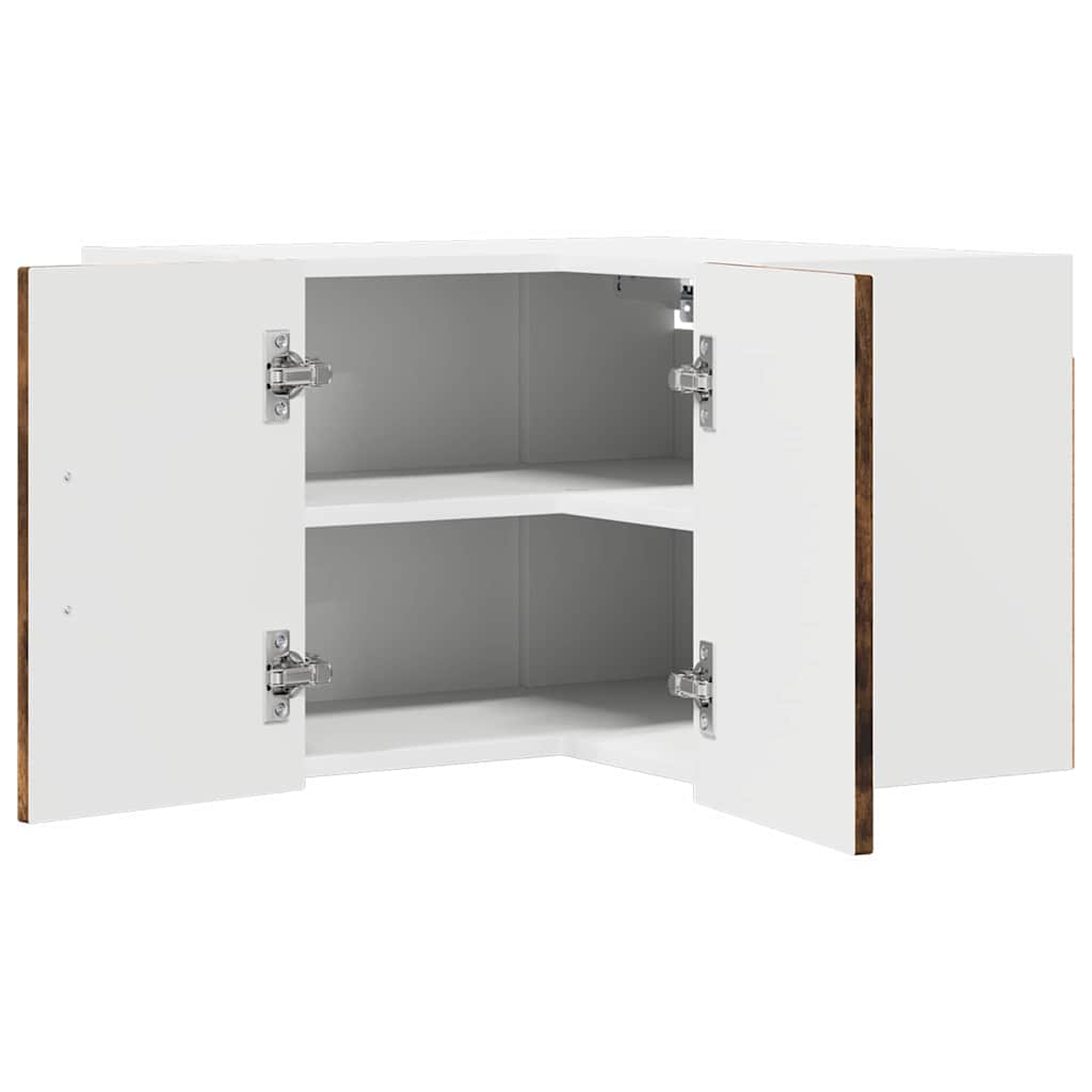 Dulap suspendat de bucatarie Stejar fumuriu 57 x 57 x 40 cm — imaginea 6