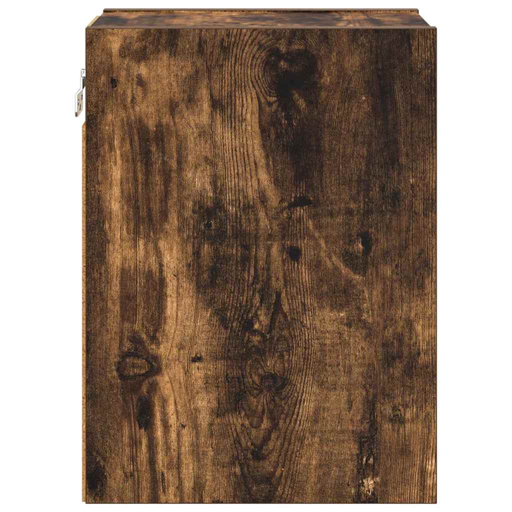Dulap suspendat cu raft Riga Stejar fumuriu 20 x 29,5 x 40 cm — imaginea 7