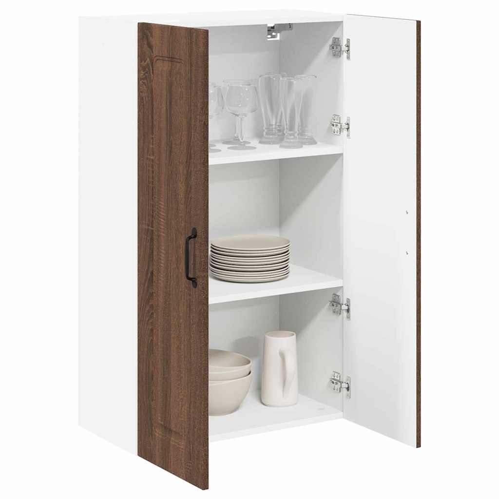Dulap suspendat de bucatarie Stejar inchis 60 x 31 x 100 cm — imaginea 4