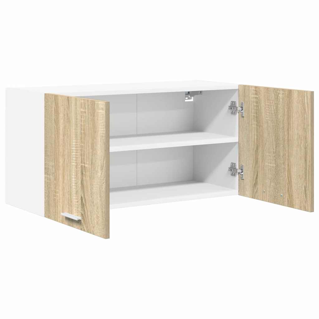 Dulap suspendat cu raft Riga Stejar Sonoma 80 x 31 x 40 cm — imaginea 6