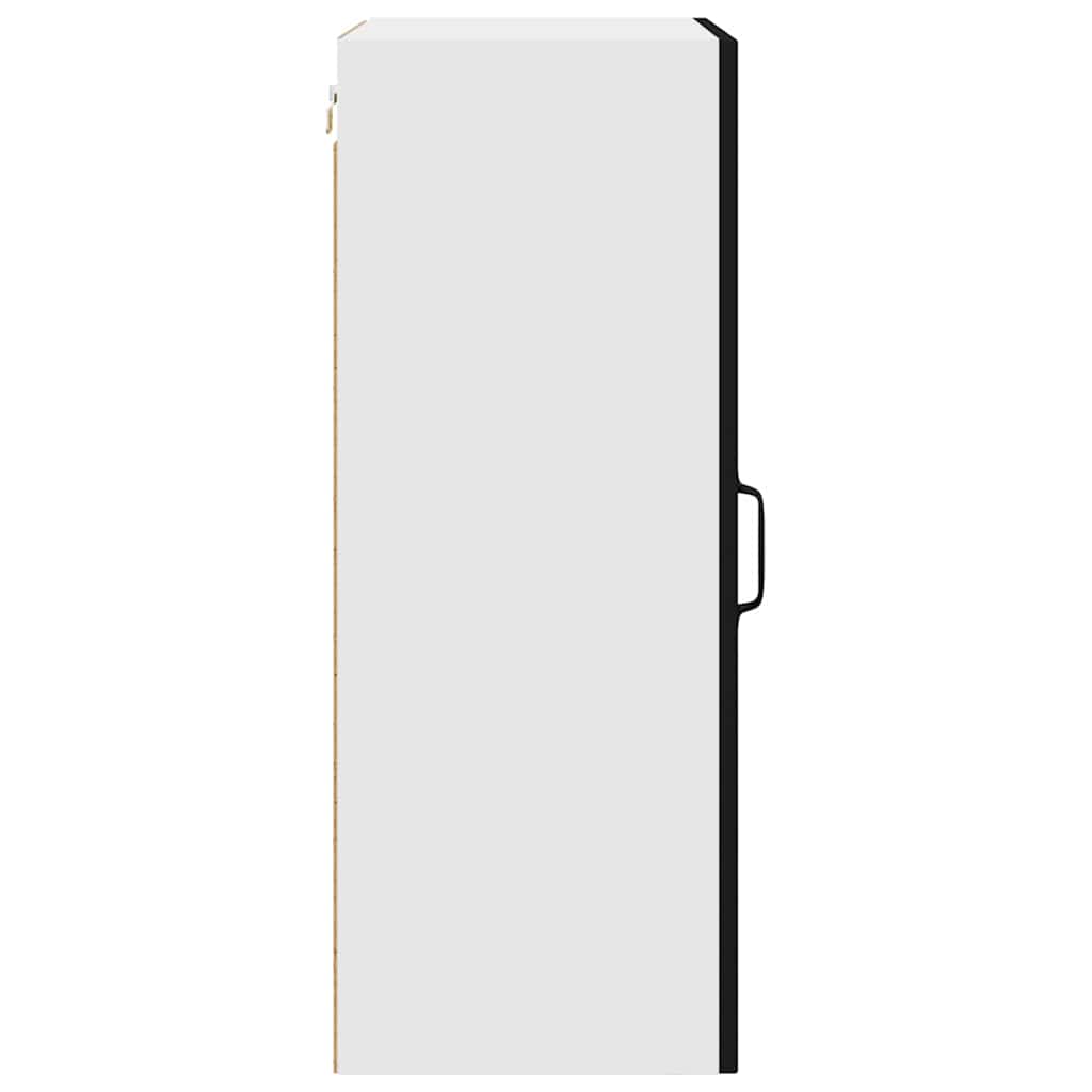Dulap suspendat de bucatarie cu raft Negru 50 x 31 x 80 cm — imaginea 8