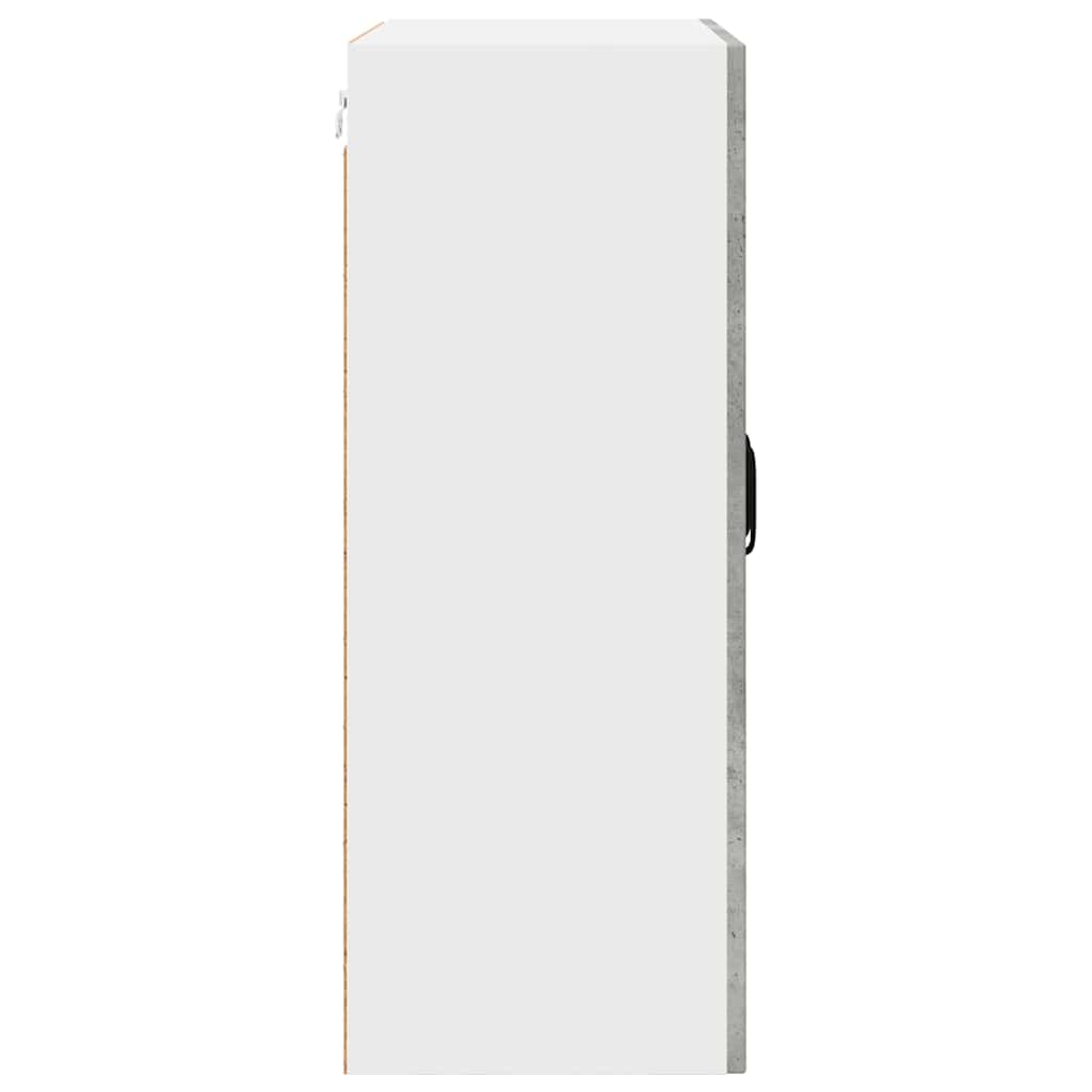 Dulap suspendat de bucatarie Gri din beton 60 x 31 x 80 cm — imaginea 8