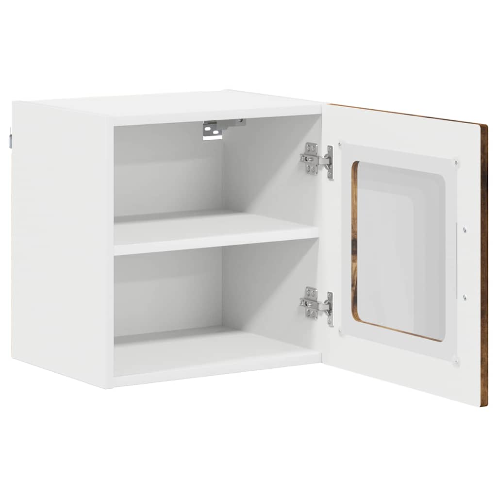 Dulap suspendat de bucatarie Stejar fumuriu 40 x 31 x 40 cm — imaginea 6