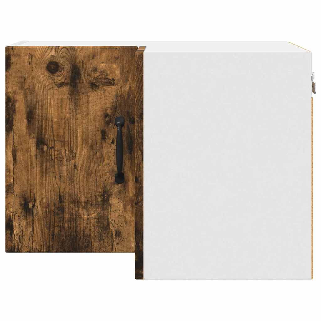 Dulap suspendat de bucatarie Stejar fumuriu 57 x 57 x 40 cm — imaginea 7