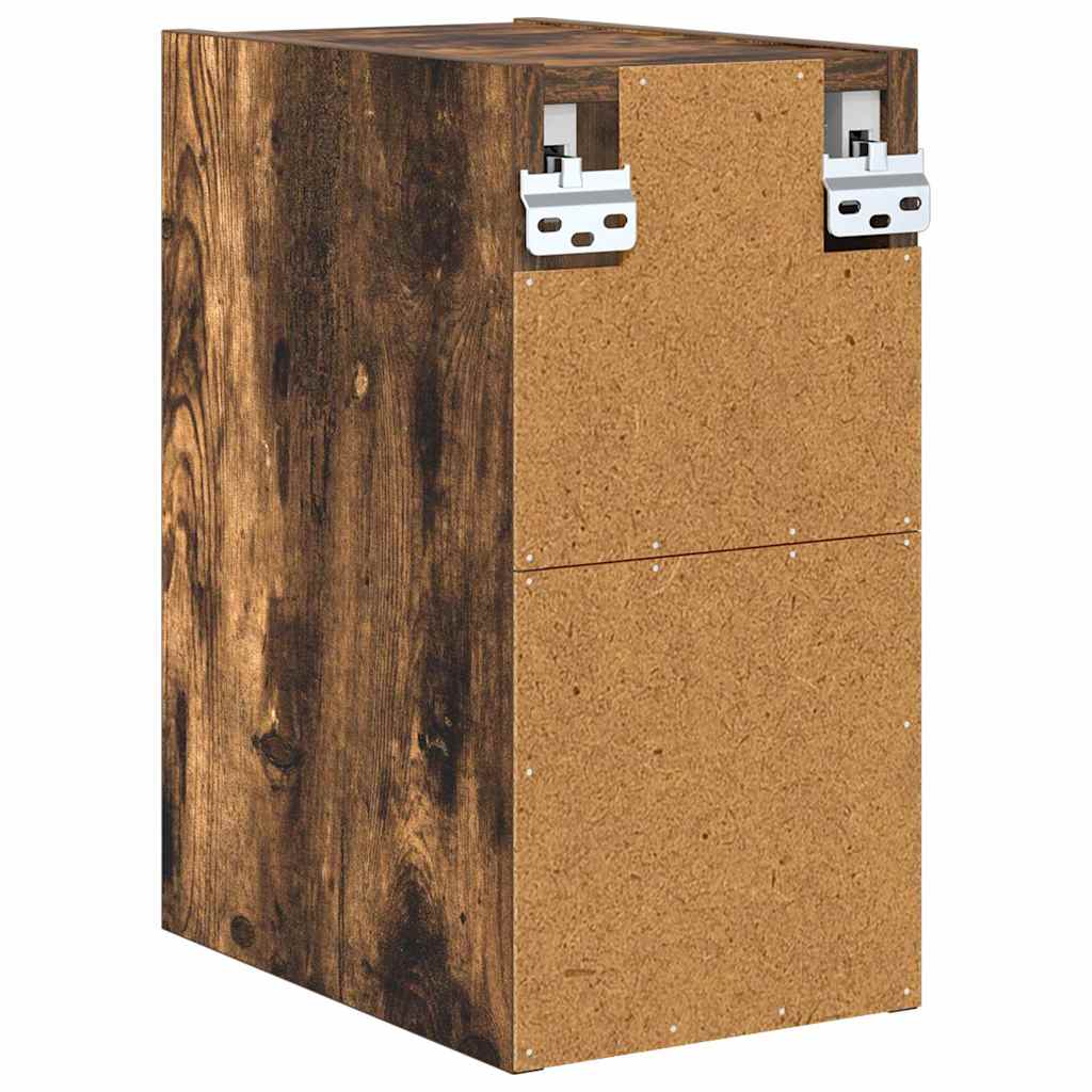 Dulap suspendat cu raft Riga Stejar fumuriu 20 x 29,5 x 40 cm — imaginea 8