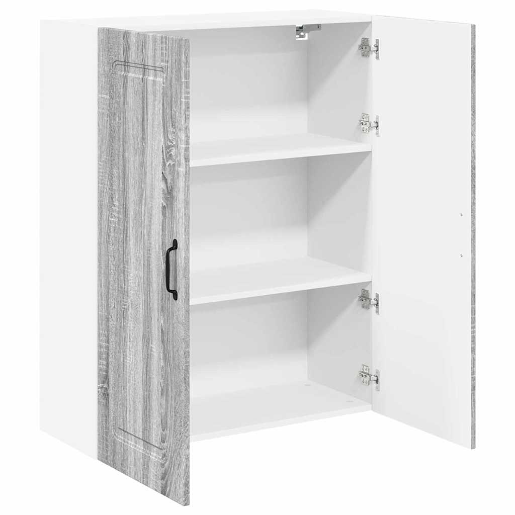 Dulap suspendat de bucatarie cu usa Gri Sonoma 80 x 31 x 100 cm — imaginea 6