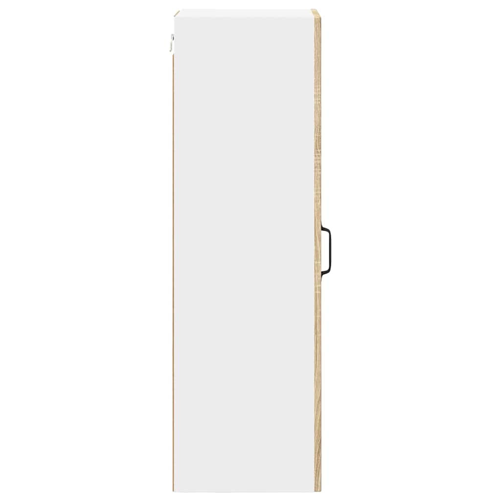 Dulap suspendat de bucatarie Stejar Sonoma 30 x 31 x 100 cm — imaginea 8