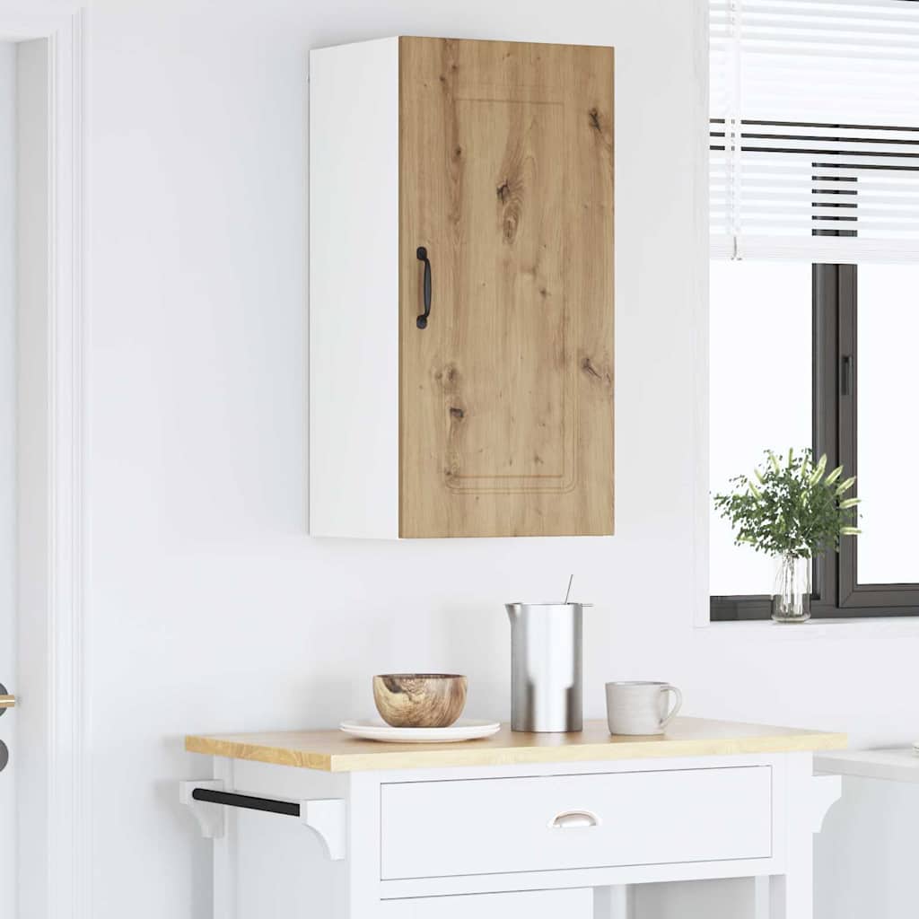 Dulap suspendat de bucatarie Stejar Artizanal 40 x 31 x 80 cm — imaginea 5