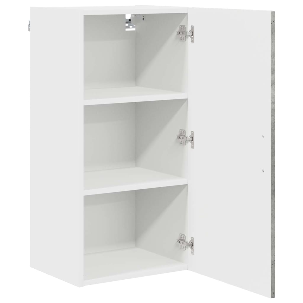 Dulap suspendat de bucatarie Gri din beton 40 x 31 x 80 cm — imaginea 6