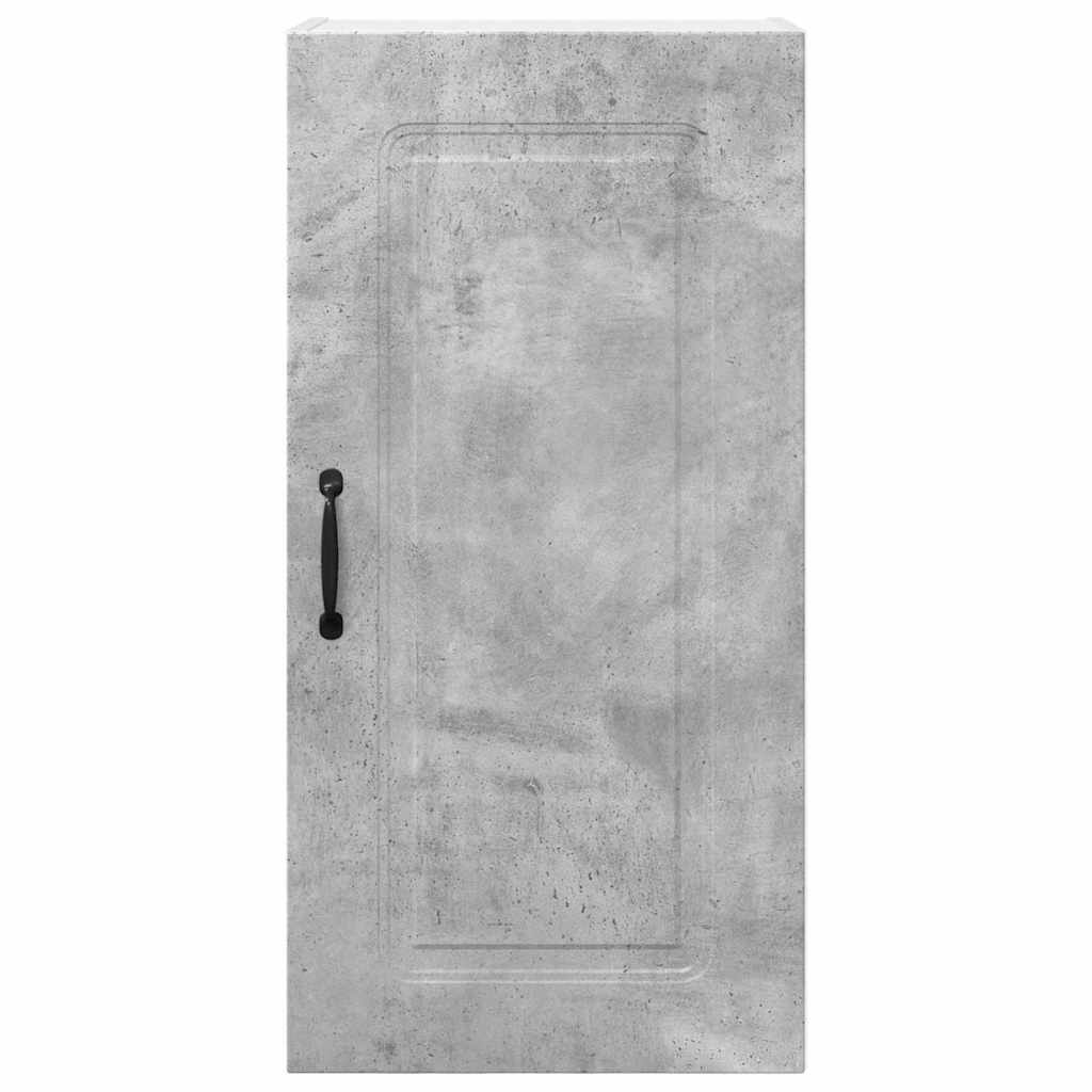 Dulap suspendat de bucatarie Gri din beton 40 x 31 x 80 cm — imaginea 7