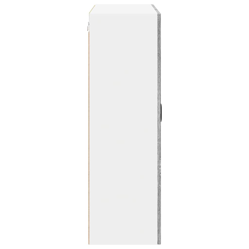 Dulap suspendat de bucatarie cu usa Gri Sonoma 80 x 31 x 100 cm — imaginea 8