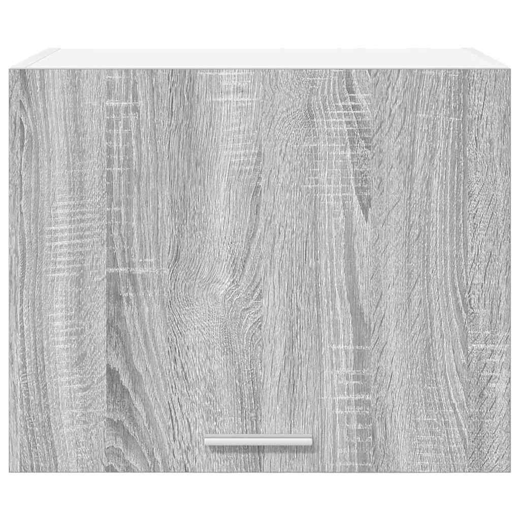 Dulap suspendat Riga 2 pcs Gri Sonoma si Alb 50 x 31 x 40 cm — imaginea 8