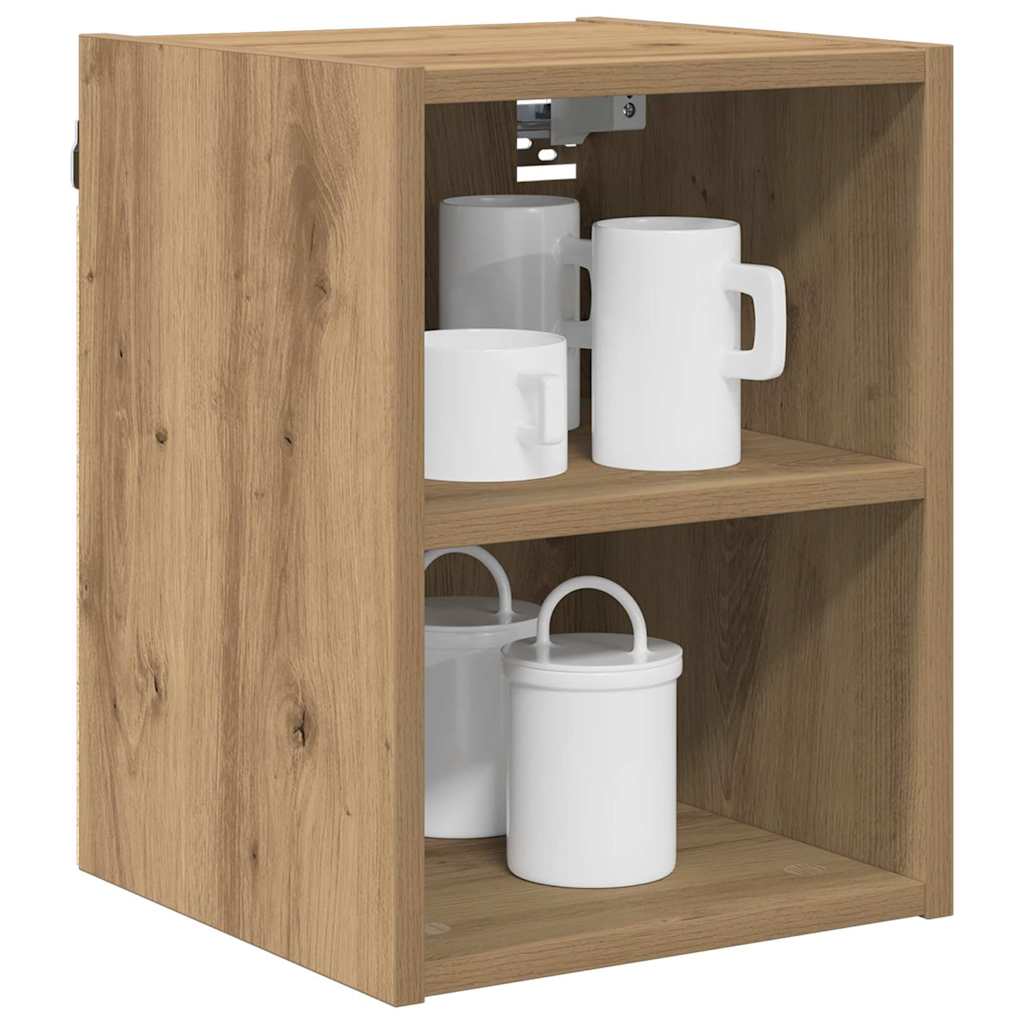 Dulap suspendat cu raft Riga Stejar Artizanal 30 x 29,5 x 40 cm — imaginea 4
