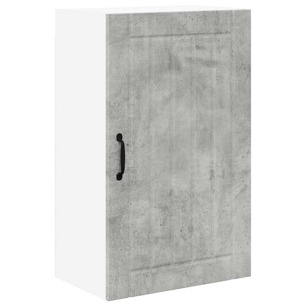 Dulap suspendat de bucatarie Gri din beton 50 x 31 x 80 cm