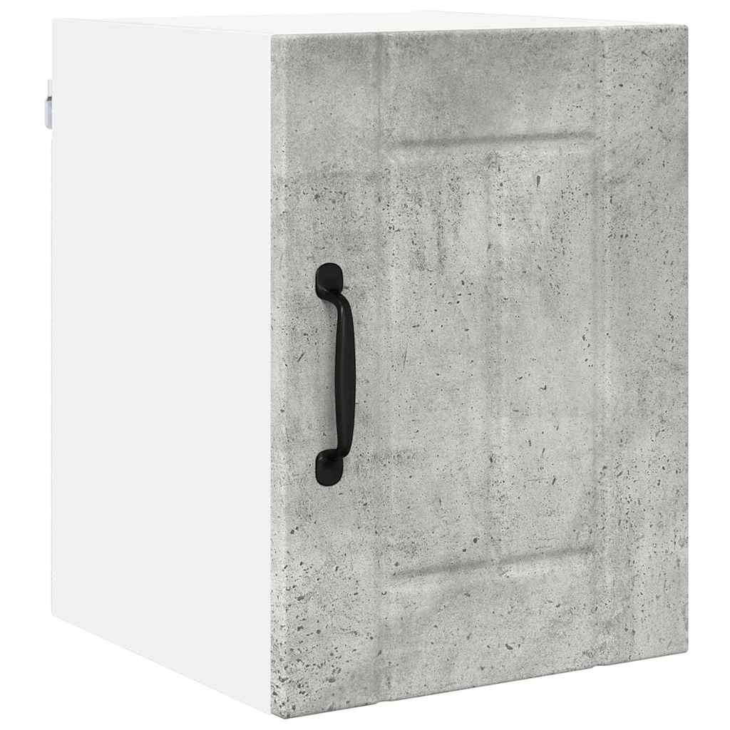 Dulap suspendat de bucatarie Gri din beton 30 x 31 x 40 cm