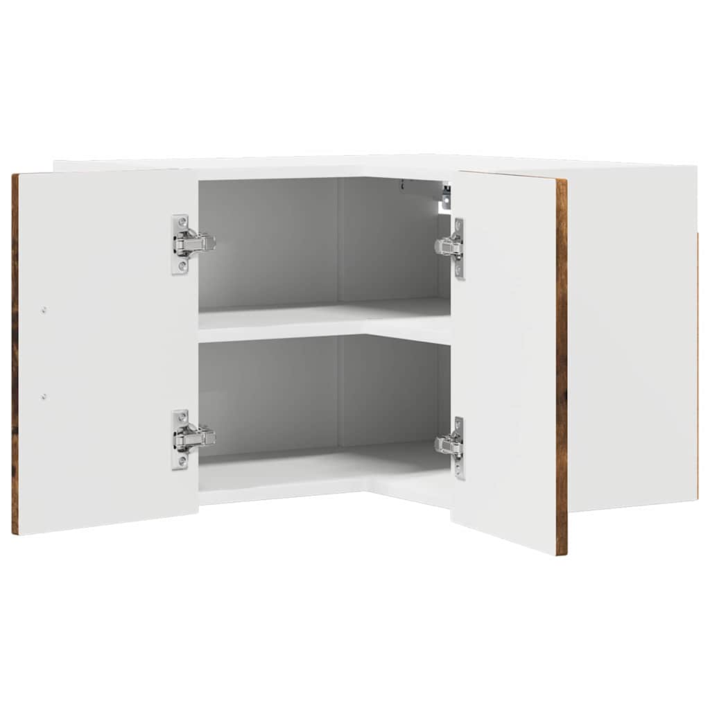 Dulap suspendat de bucatarie Stejar fumuriu 57 x 57 x 40 cm — imaginea 6