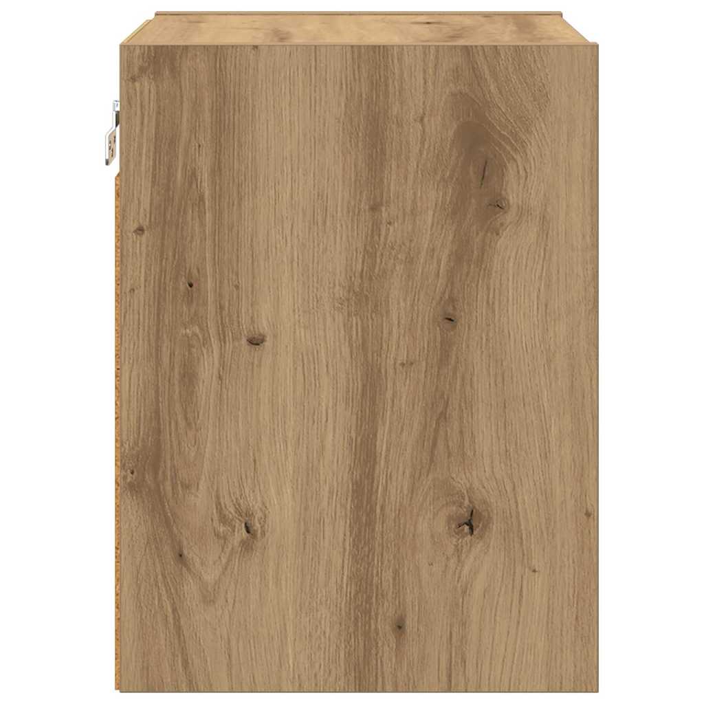 Dulap suspendat cu raft Riga Stejar Artizanal 30 x 29,5 x 40 cm — imaginea 7