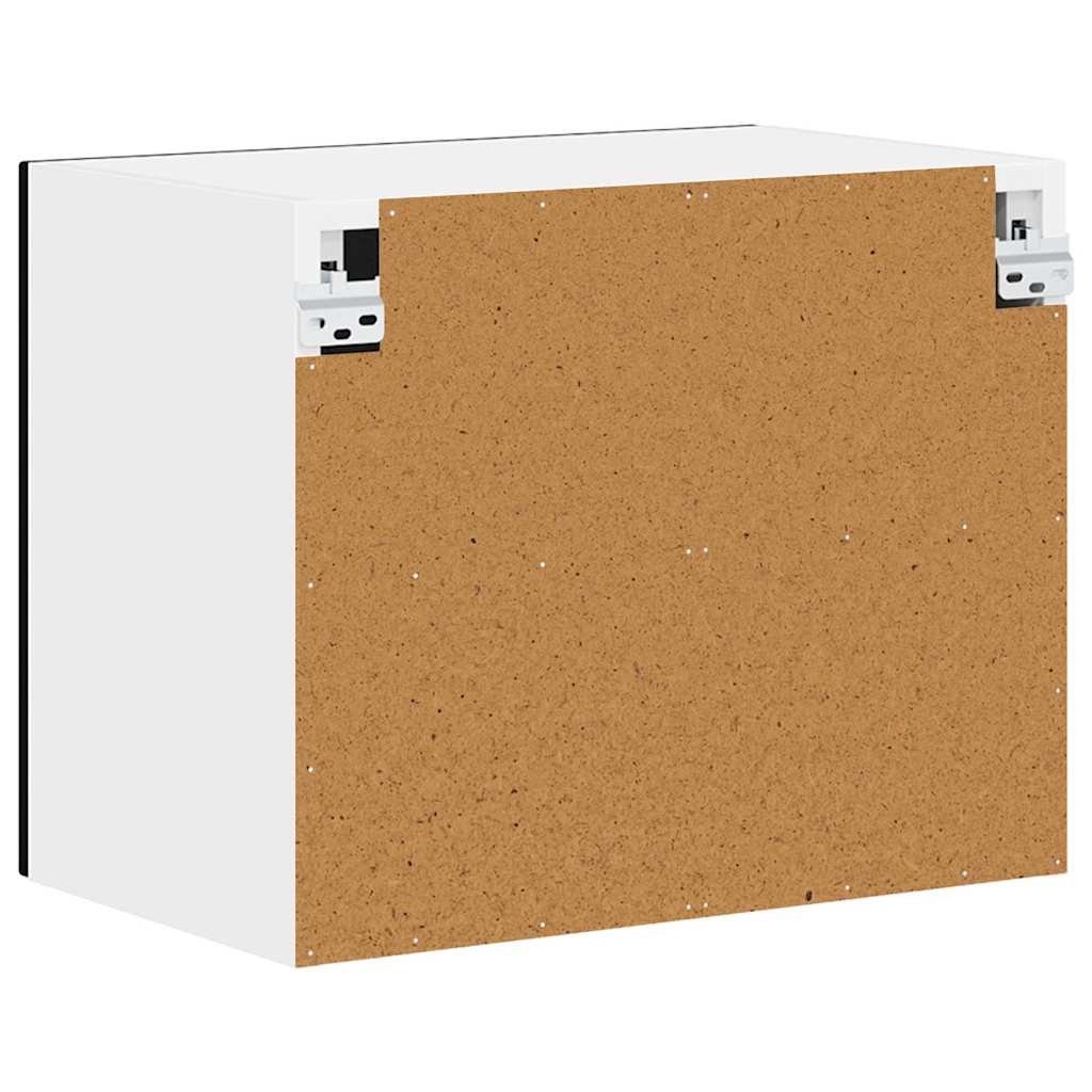 Dulap suspendat de bucatarie cu raft Negru 50 x 31 x 40 cm — imaginea 9