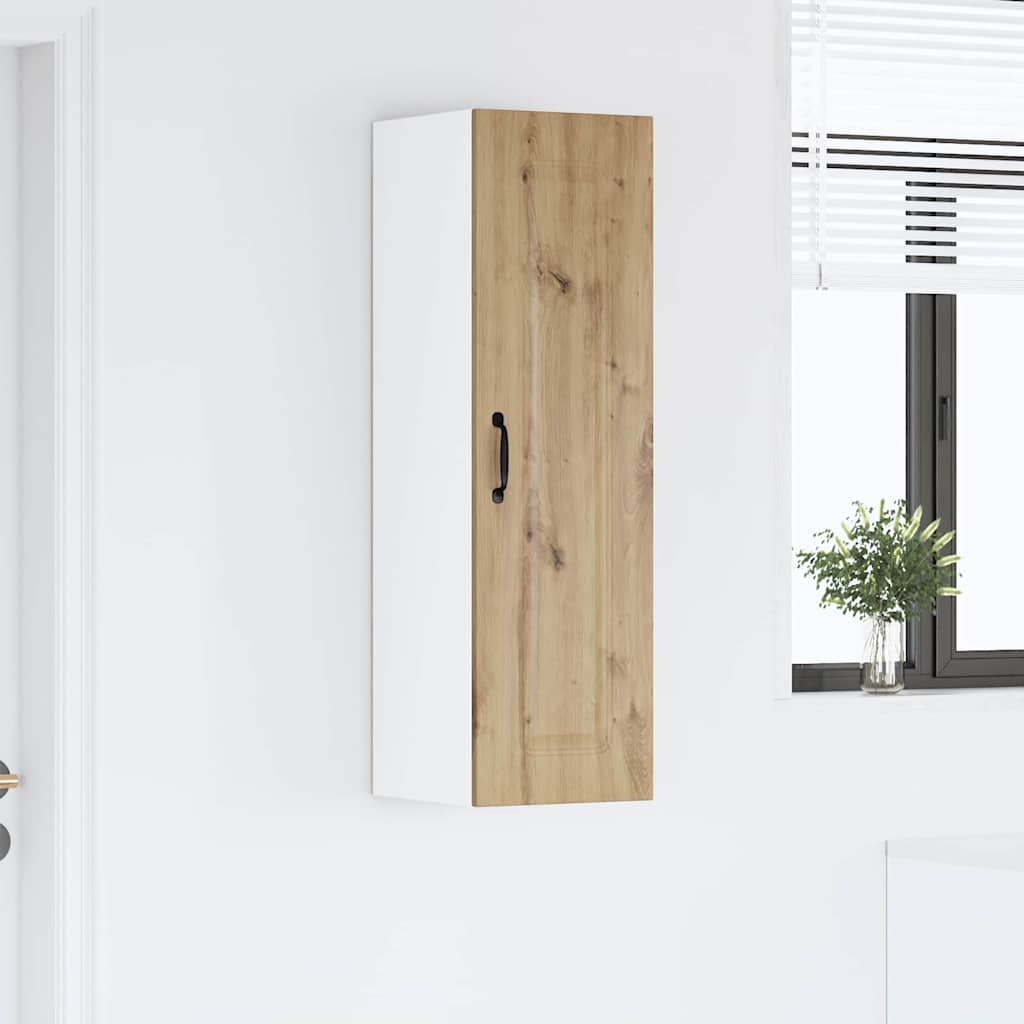 Dulap suspendat de bucatarie Stejar Artizanal 30 x 31 x 100 cm — imaginea 5