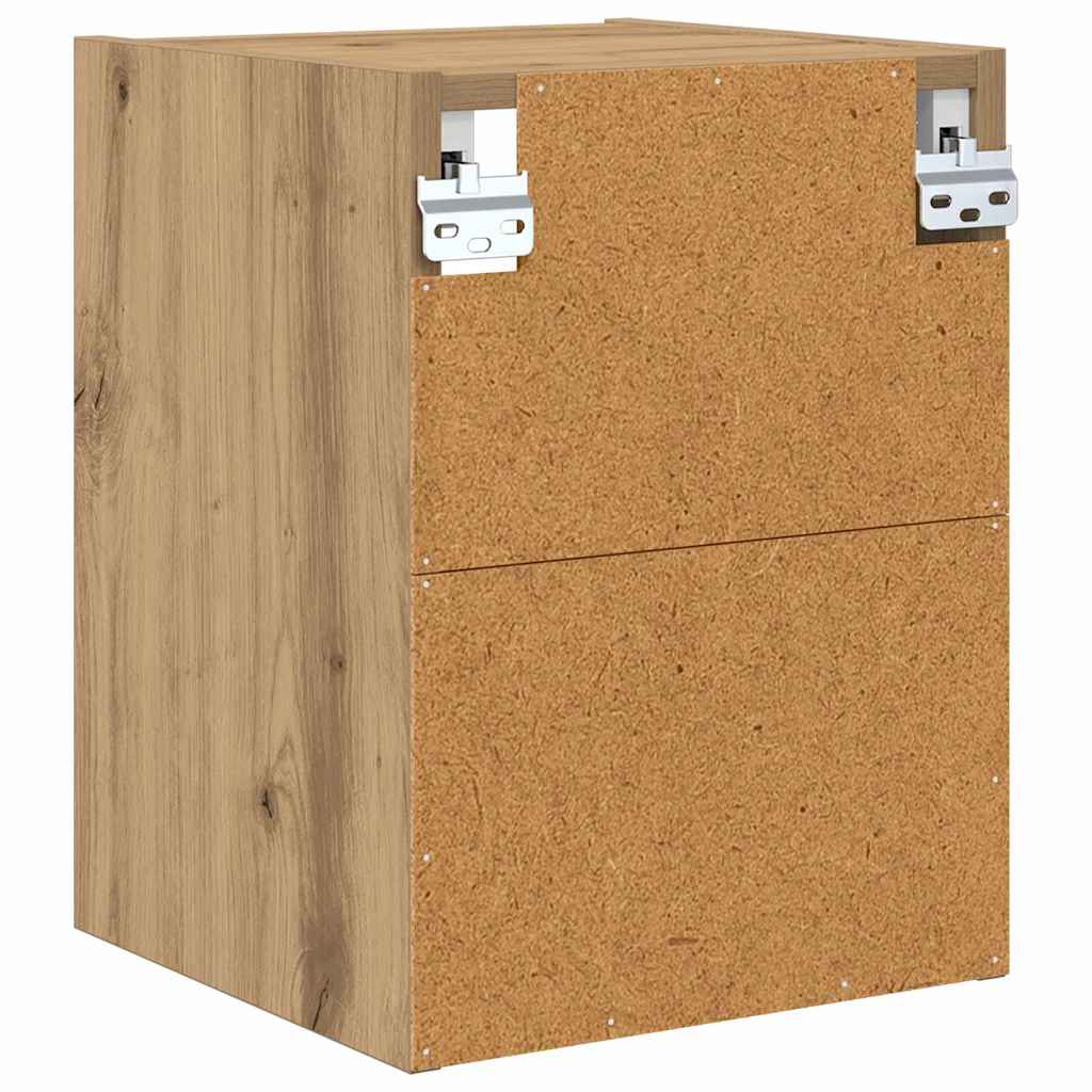 Dulap suspendat cu raft Riga Stejar Artizanal 30 x 29,5 x 40 cm — imaginea 8