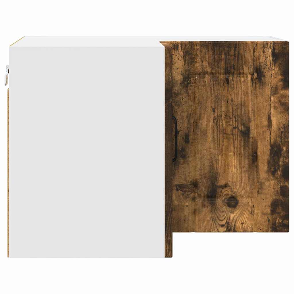 Dulap suspendat de bucatarie Stejar fumuriu 57 x 57 x 40 cm — imaginea 8