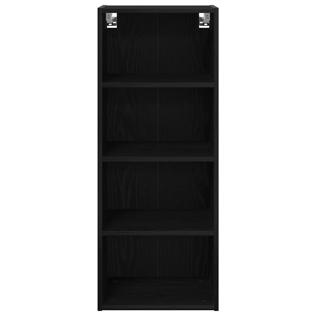 Dulap suspendat cu raft Riga Stejar Negru 40 x 29,5 x 100 cm — imaginea 6