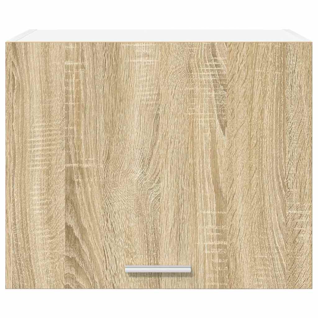Dulap suspendat Riga Stejar Sonoma si Alb 50 x 31 x 40 cm — imaginea 7