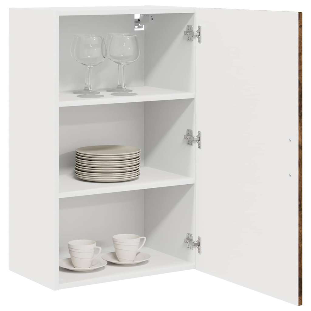 Dulap suspendat de bucatarie Stejar fumuriu 50 x 31 x 80 cm — imaginea 4