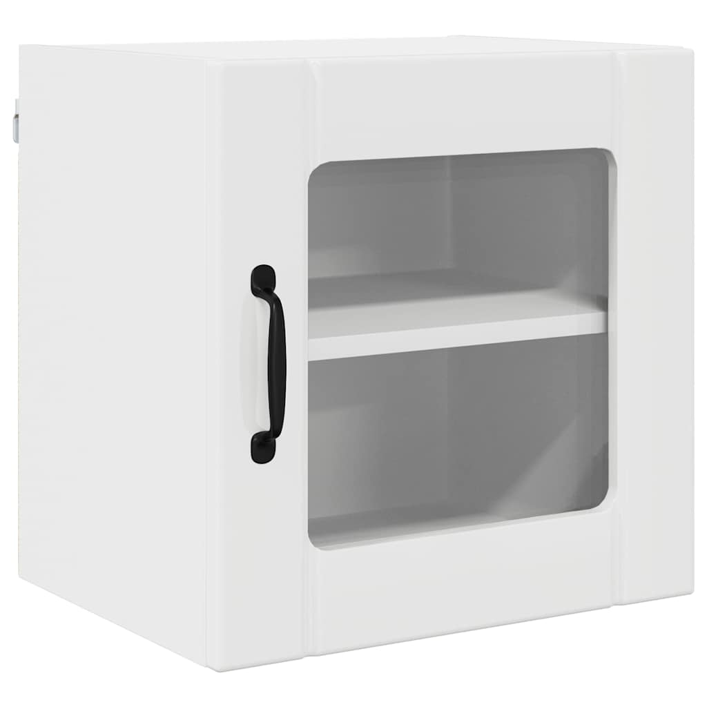 Dulap suspendat de bucatarie 2 pcs Alb lucios 40 x 31 x 40 cm — imaginea 6