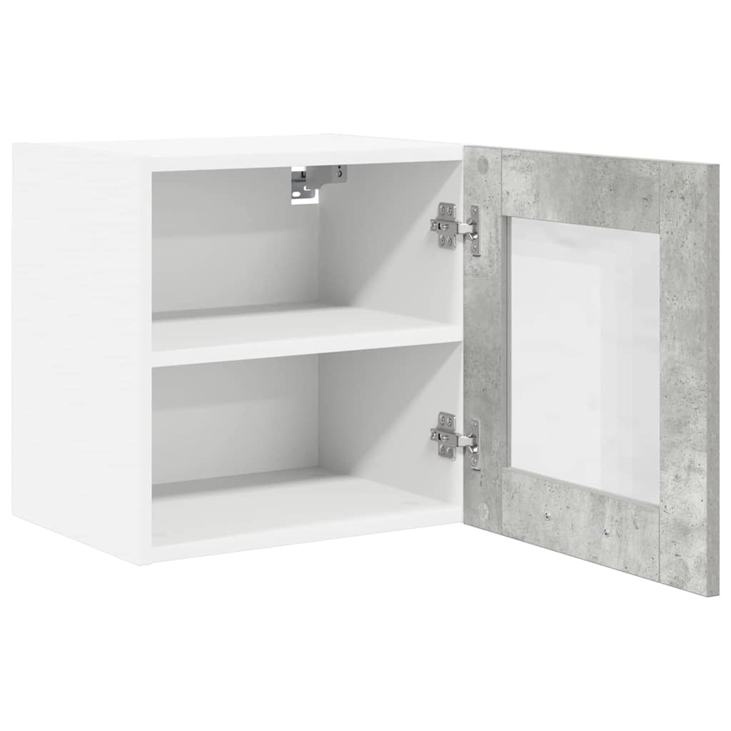 Dulap suspendat cu raft Riga Gri din beton 40 x 31 x 40 cm — imaginea 6