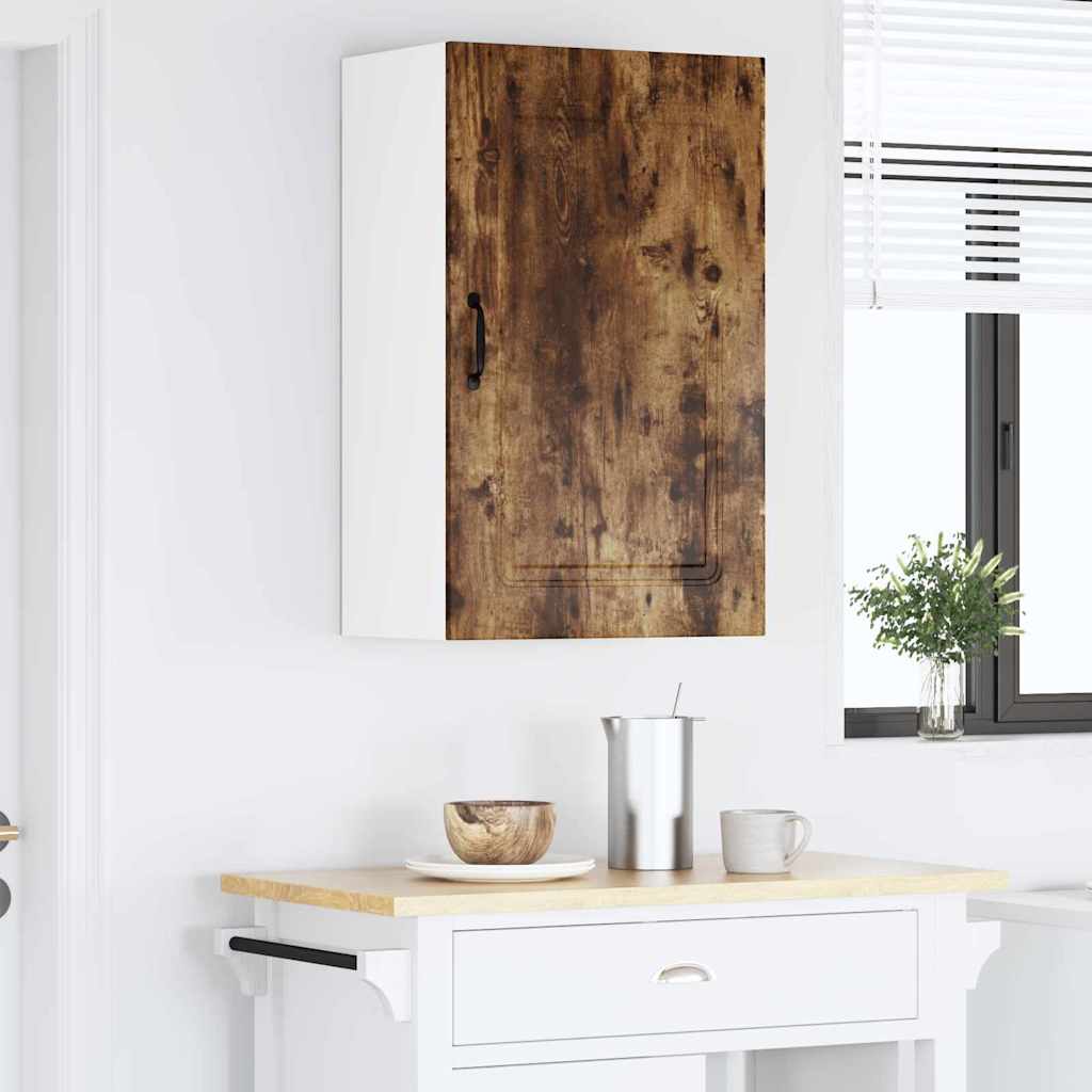 Dulap suspendat de bucatarie Stejar fumuriu 50 x 31 x 80 cm — imaginea 5