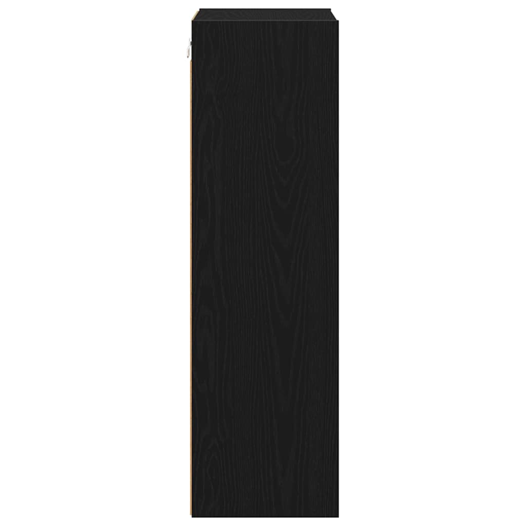 Dulap suspendat cu raft Riga Stejar Negru 40 x 29,5 x 100 cm — imaginea 7