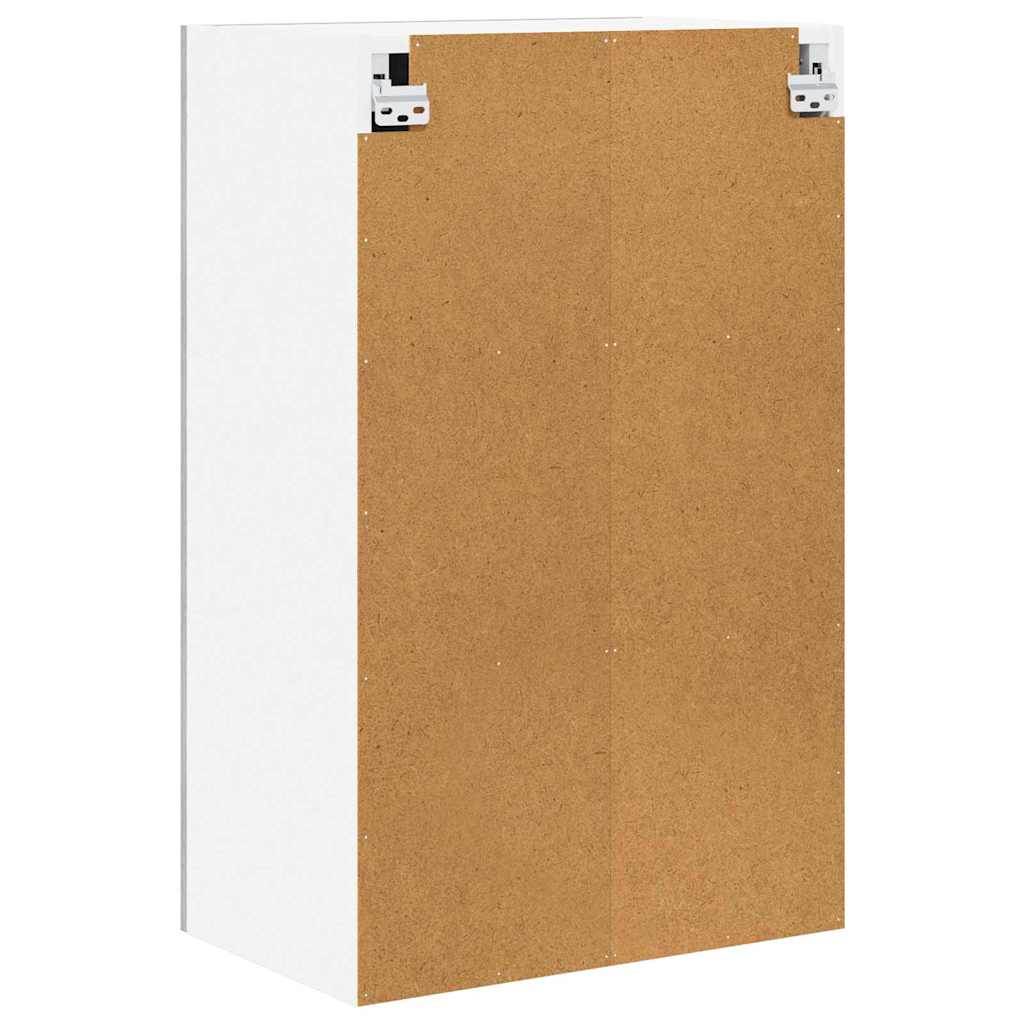 Dulap suspendat cu raft Riga Gri Sonoma si Alb 50 x 31 x 80 cm — imaginea 9