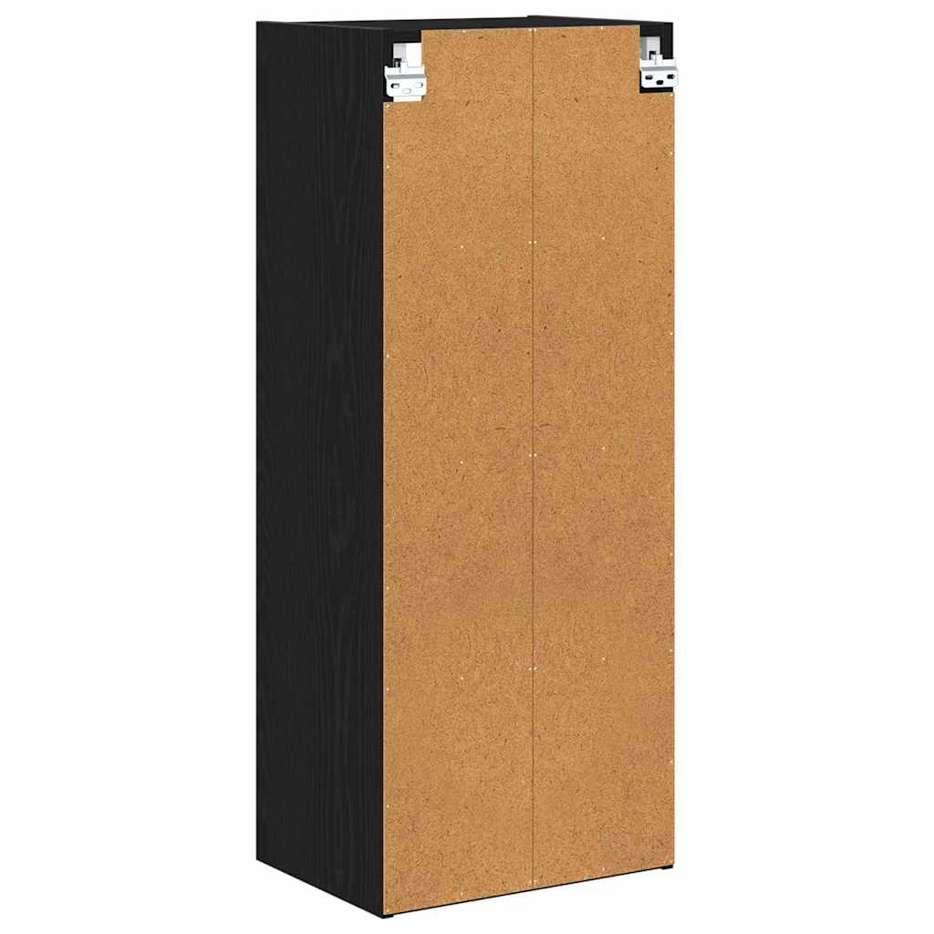 Dulap suspendat cu raft Riga Stejar Negru 40 x 29,5 x 100 cm — imaginea 8