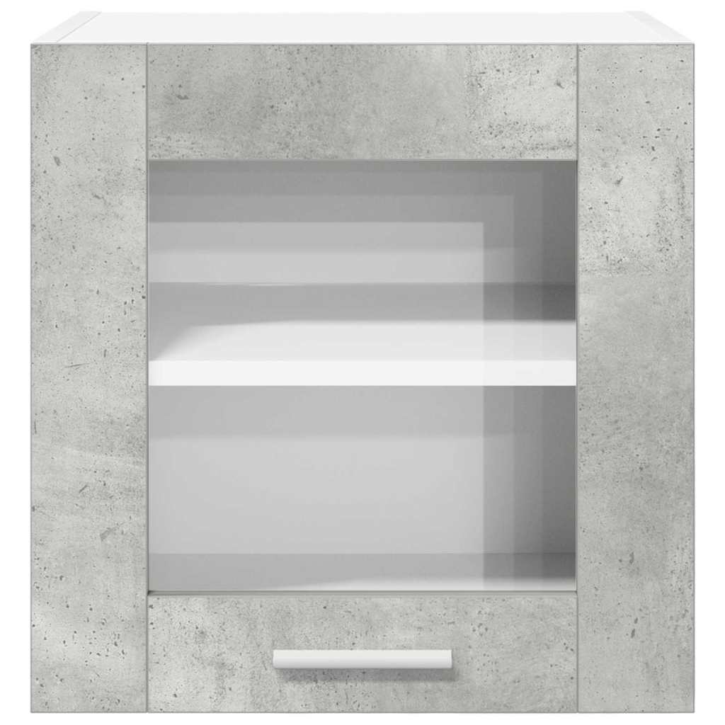 Dulap suspendat cu raft Riga Gri din beton 40 x 31 x 40 cm — imaginea 7