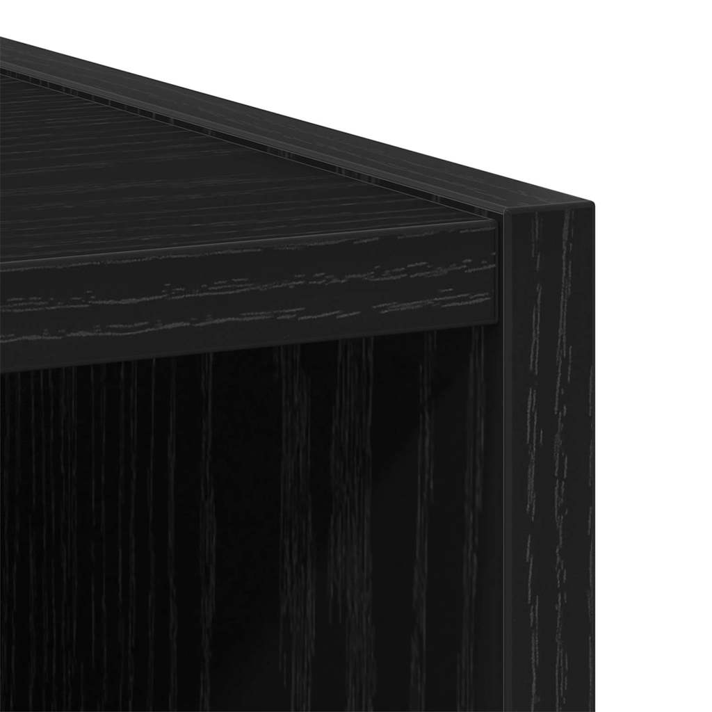 Dulap suspendat cu raft Riga Stejar Negru 40 x 29,5 x 100 cm — imaginea 9