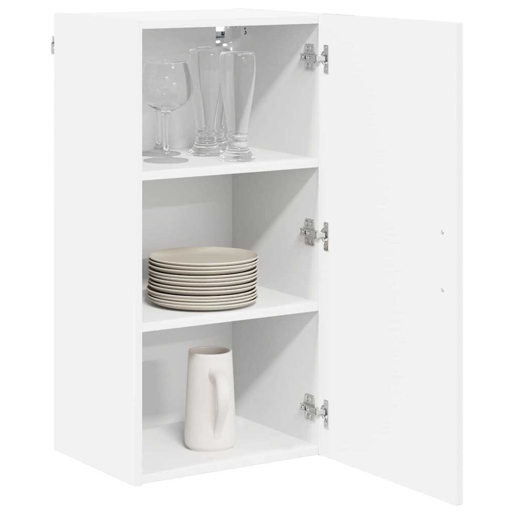 Dulap suspendat de bucatarie Alb 40 x 31 x 80 cm Lemn compozit — imaginea 4