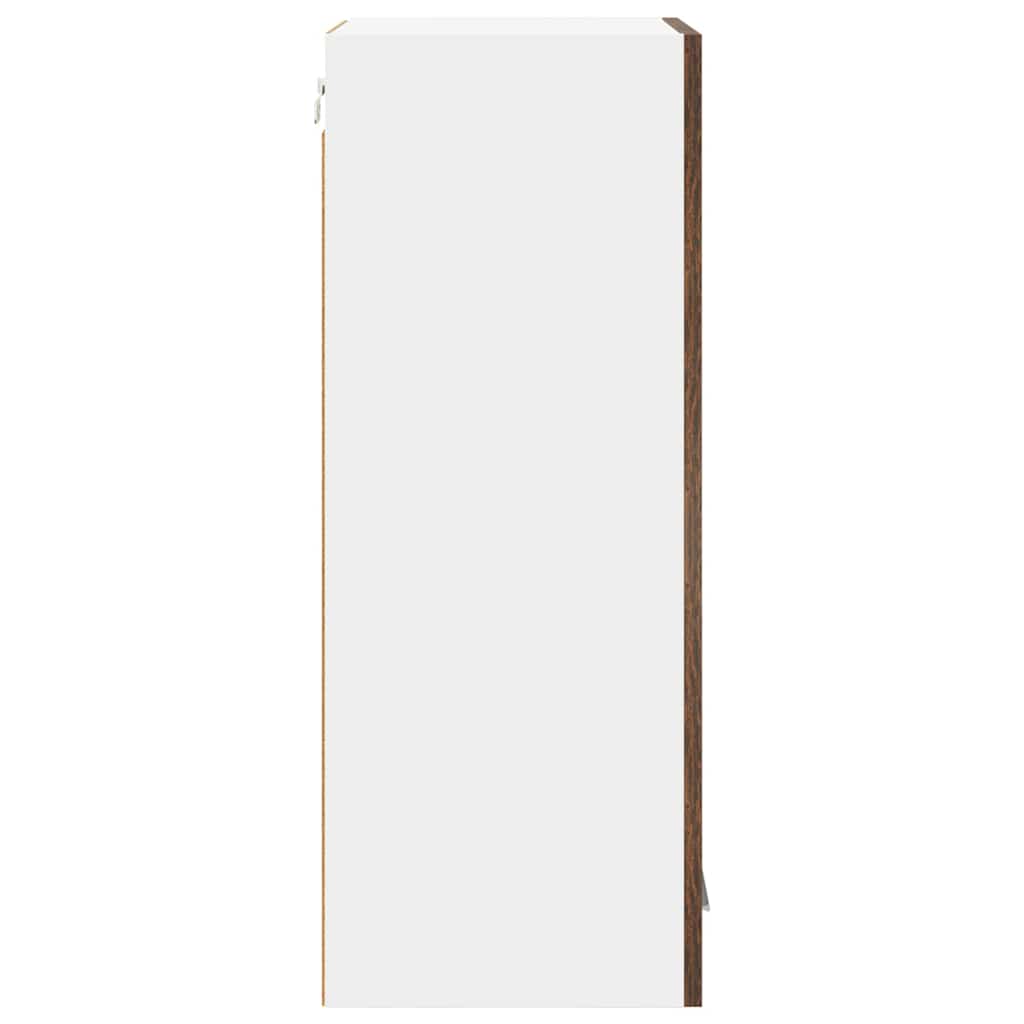 Dulap suspendat cu raft Riga Stejar fumuriu 40 x 31 x 80 cm — imaginea 8