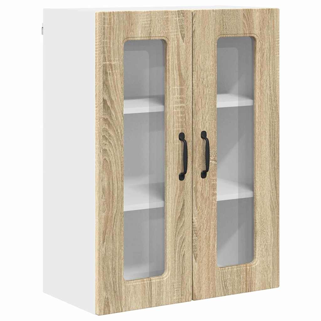 Dulap suspendat de bucatarie Stejar Sonoma 60 x 31 x 80 cm