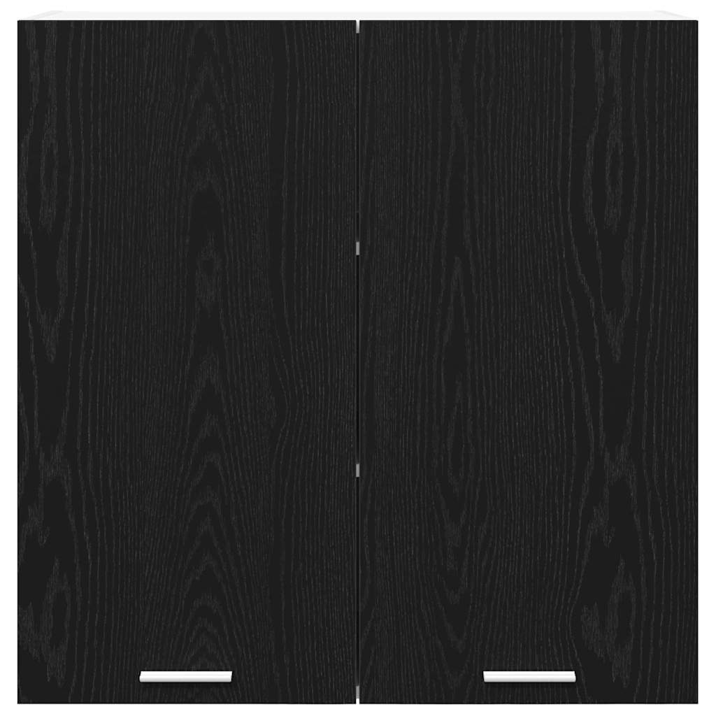 Dulap suspendat Riga Stejar Negru 80 x 31 x 80 cm Lemn compozit — imaginea 7