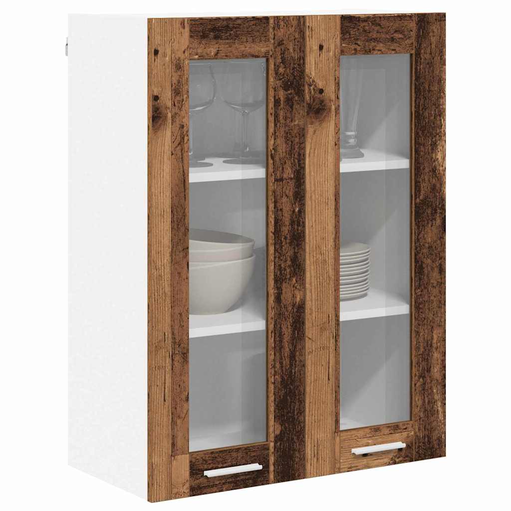 Dulap suspendat Riga Lemn Vechi 60 x 31 x 80 cm Lemn compozit — imaginea 4