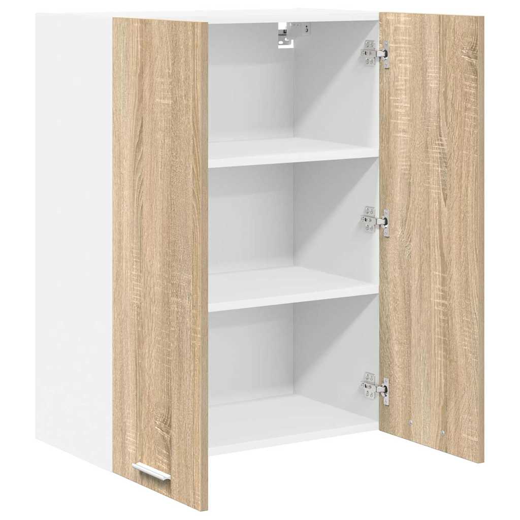 Dulap suspendat cu raft Riga Stejar Sonoma 60 x 31 x 80 cm — imaginea 6