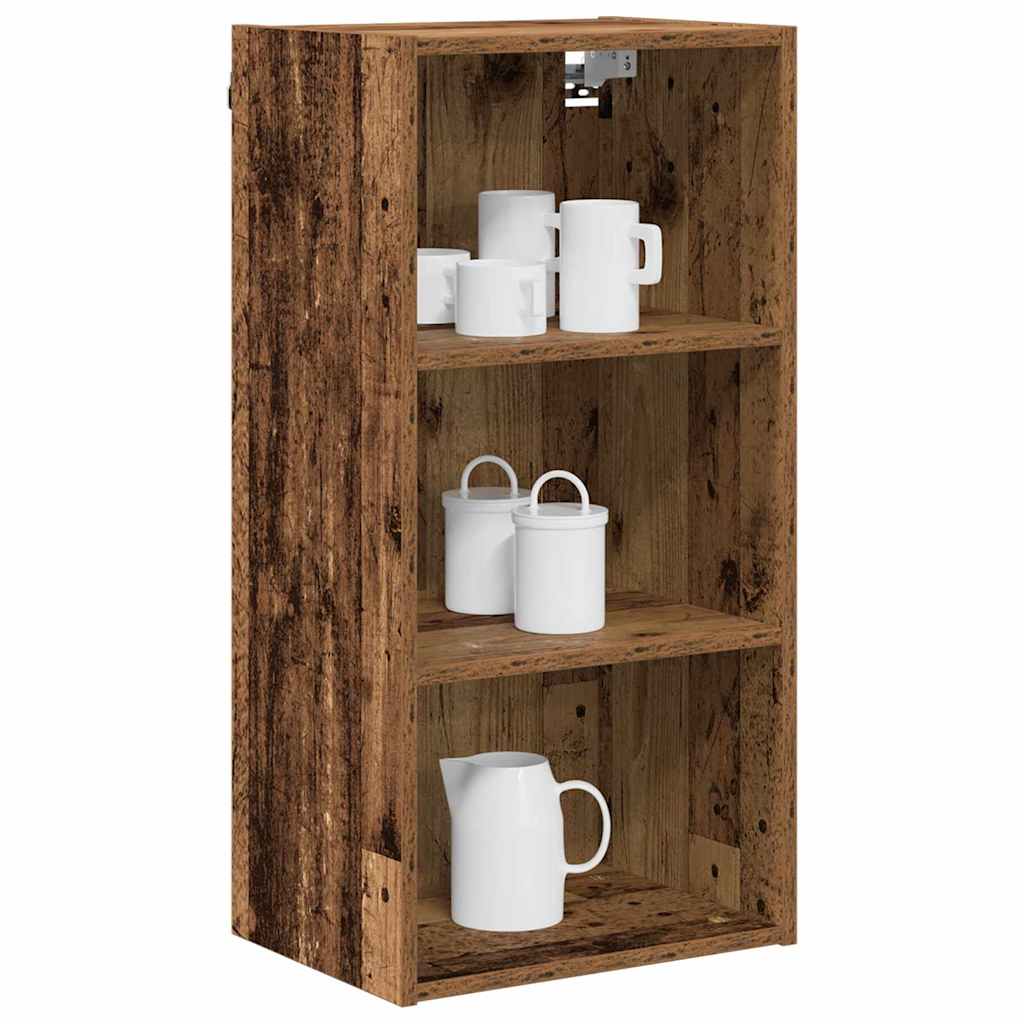 Dulap suspendat Riga Lemn Vechi 40 x 29,5 x 80 cm Lemn compozit — imaginea 4