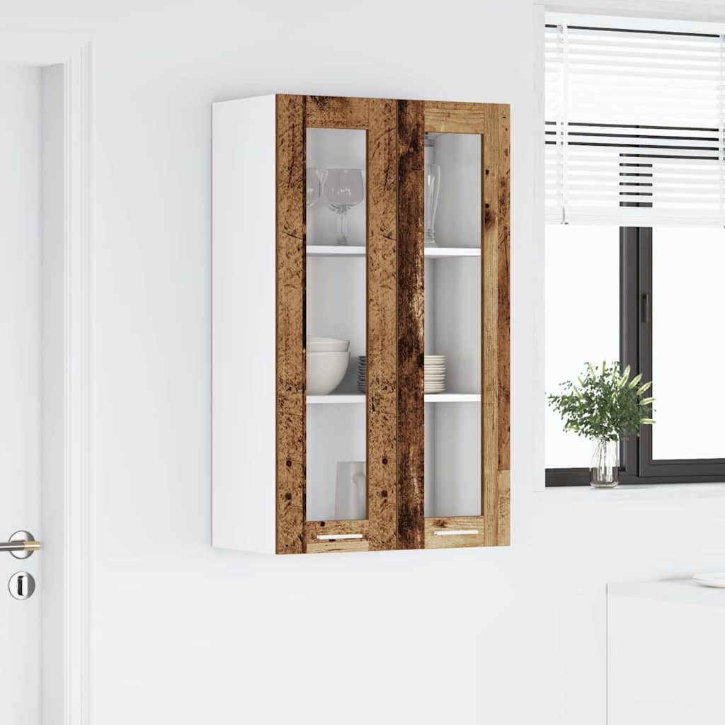 Dulap suspendat Riga Lemn Vechi 60 x 31 x 100 cm Lemn compozit — imaginea 5