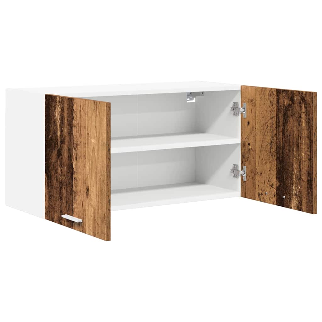 Dulap suspendat Riga Lemn Vechi 80 x 31 x 40 cm Lemn compozit — imaginea 6
