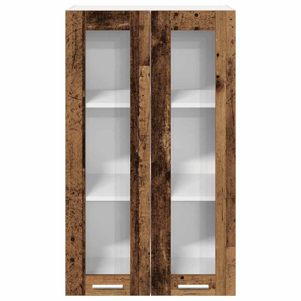 Dulap suspendat Riga Lemn Vechi 60 x 31 x 100 cm Lemn compozit — imaginea 7