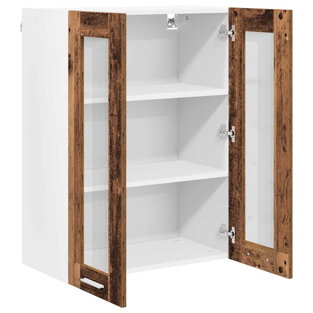 Dulap suspendat Riga Lemn Vechi 60 x 31 x 80 cm Lemn compozit — imaginea 6