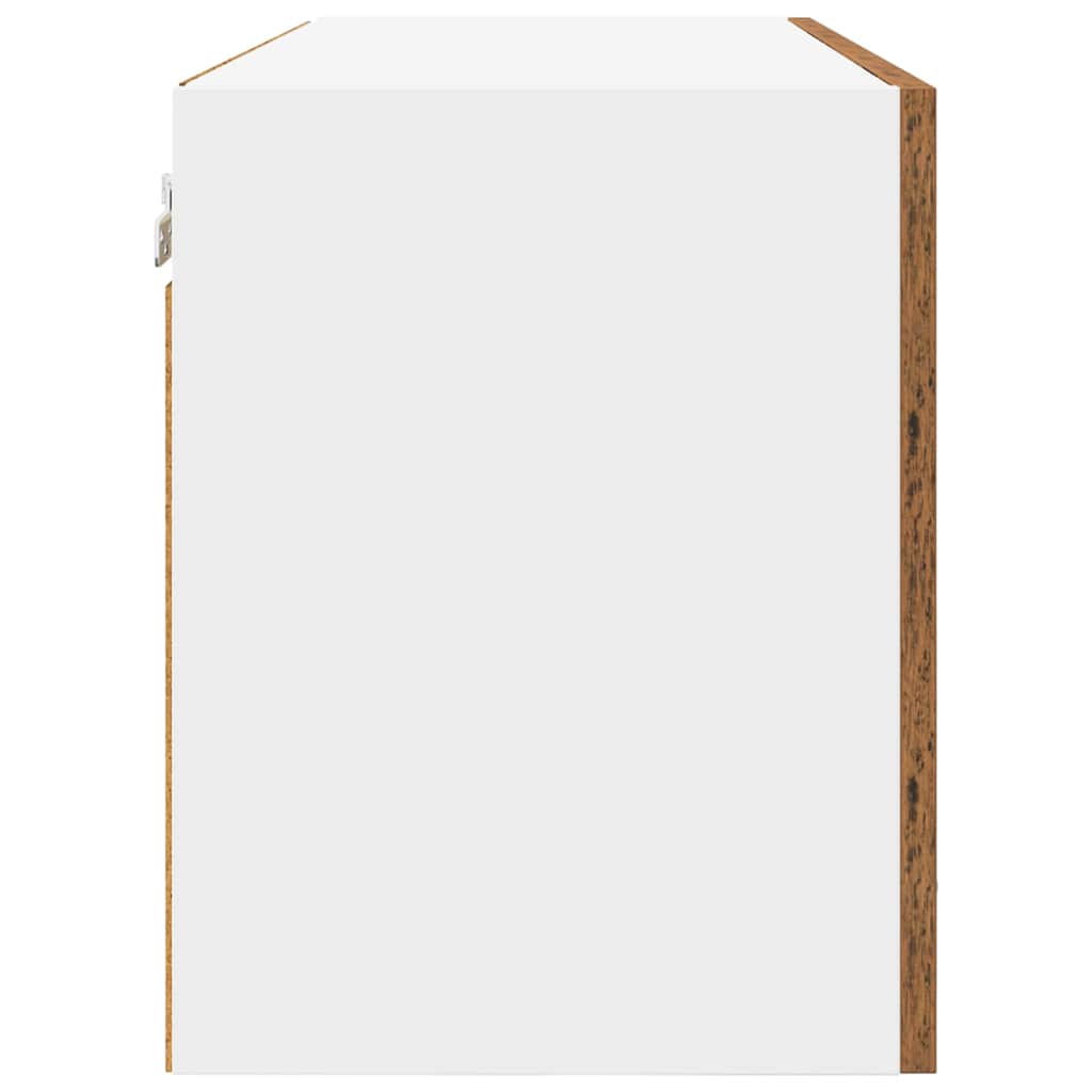 Dulap suspendat Riga Lemn Vechi 80 x 31 x 40 cm Lemn compozit — imaginea 8